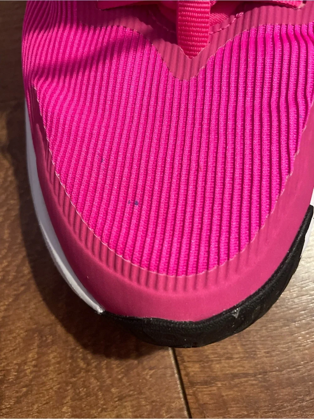 Nike Hot Pink and White Athletic Trainers
